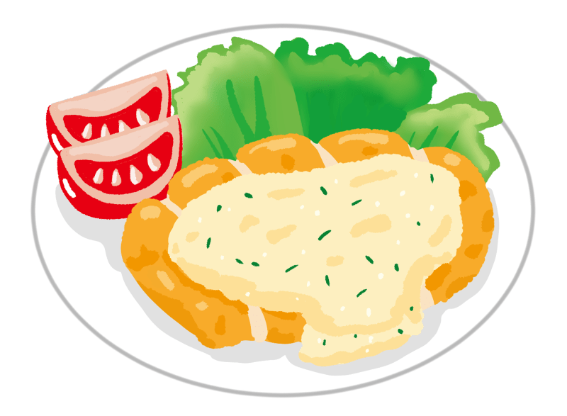 チキン南蛮のイラスト