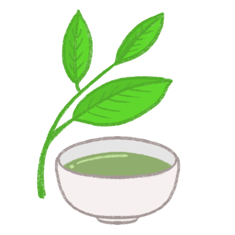 お茶のイラスト