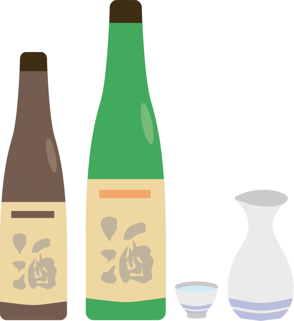 焼酎をイメージしたイラスト