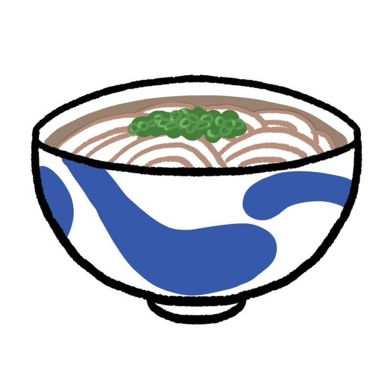 うどんのイラスト